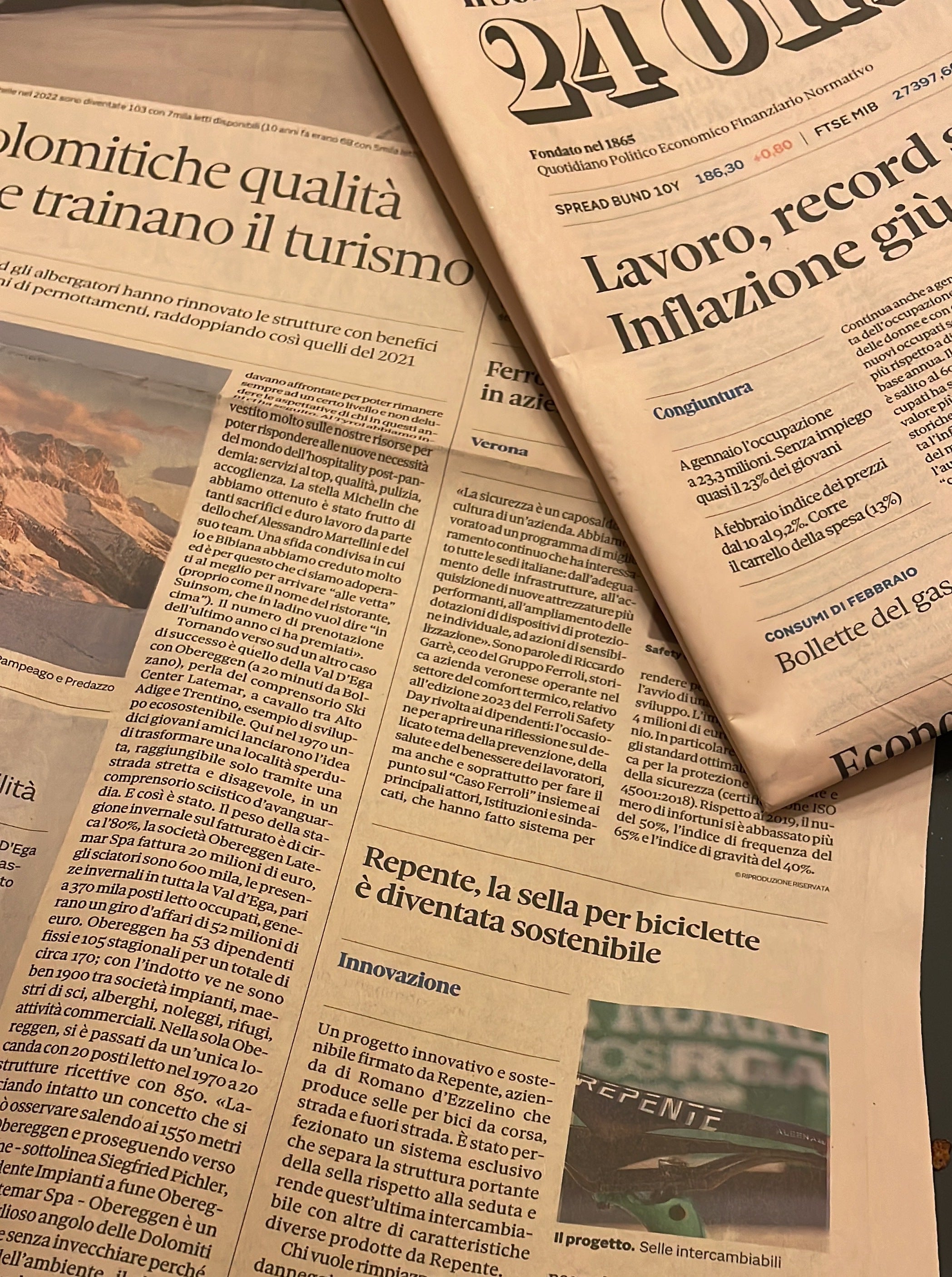 Repente su Il Sole 24 Ore