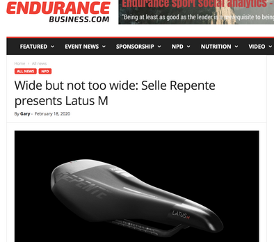 Wide but not too wide: Selle Repente presents Latus M