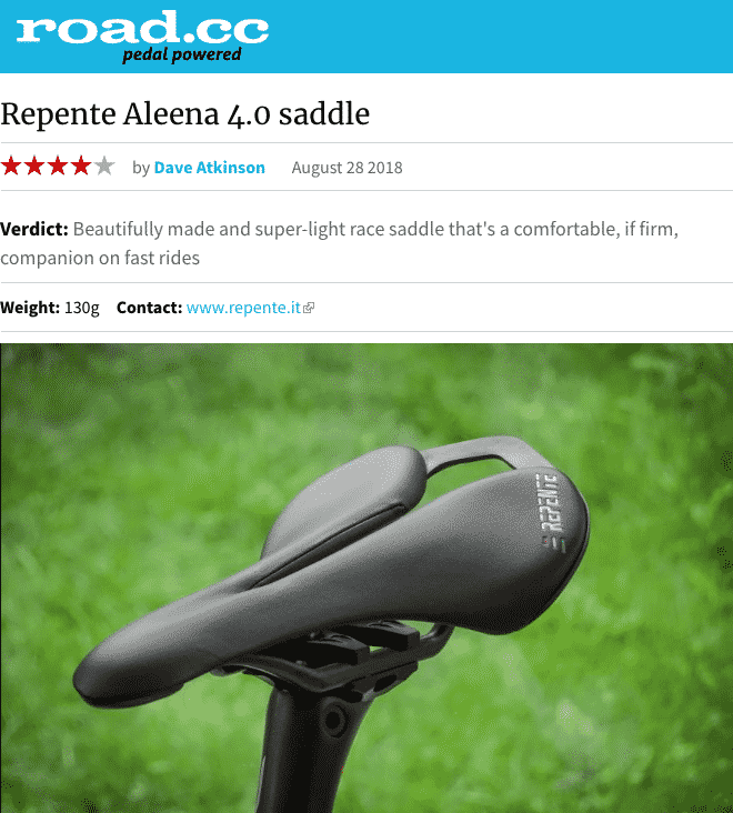 Repente Aleena 4.0 saddle review