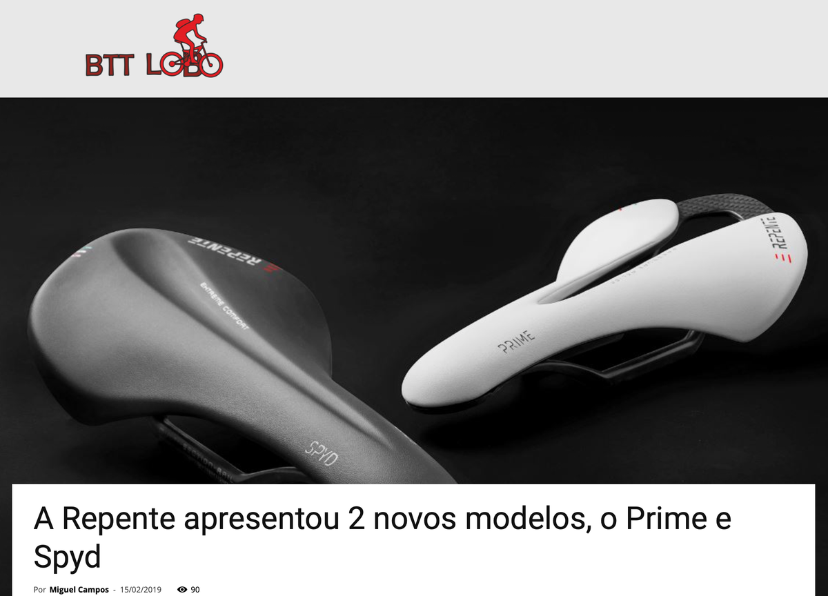 A Repente apresentou 2 novos modelos, o Prime e Spyd
