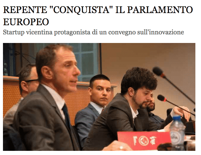 REPENTE "CONQUISTA" IL PARLAMENTO EUROPEO